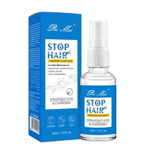 Hair Inhibitor Painless Face Body Hair Growth Stop Spray Liquid Spray 30ml