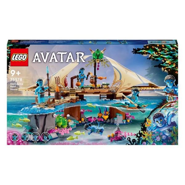 LEGO® Avatar Metkayina Reef Home 75578 Building Toy Set (528 Pieces)