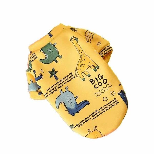 Hot Selling Imported Cute Pet Printed Cotton Soft Pullover(Pack of 2)