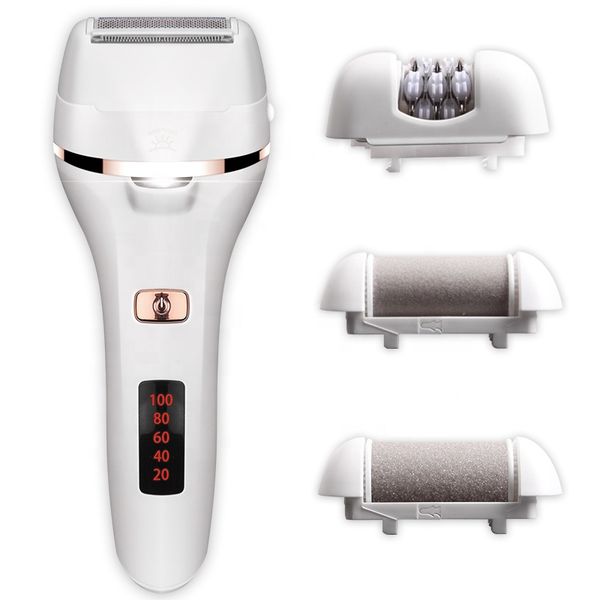 Michris 4 in 1 Portable Pedicure Hair Removal Set