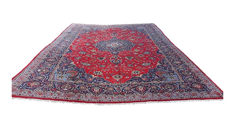 Persian Najafabad Carpet - 448cm x 335cm Hand-Knotted
