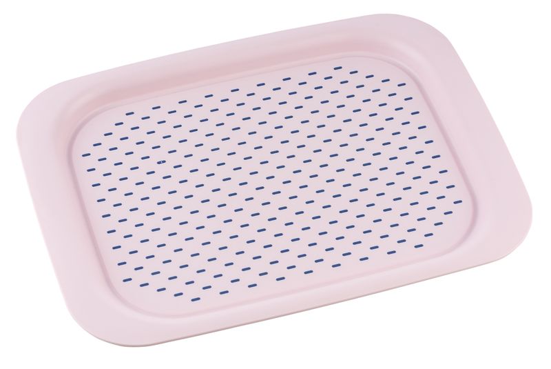 WENKO - SERVING TRAY - ANTI-SLIP - 31x2x42 - PINK