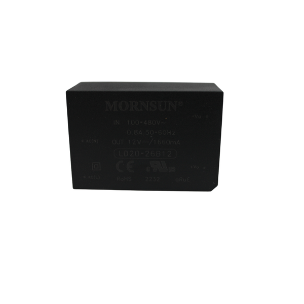 LD20-26B12 20W PCB Mount AC/DC Power Supply 12V 1.66A 4kVAC Isolation