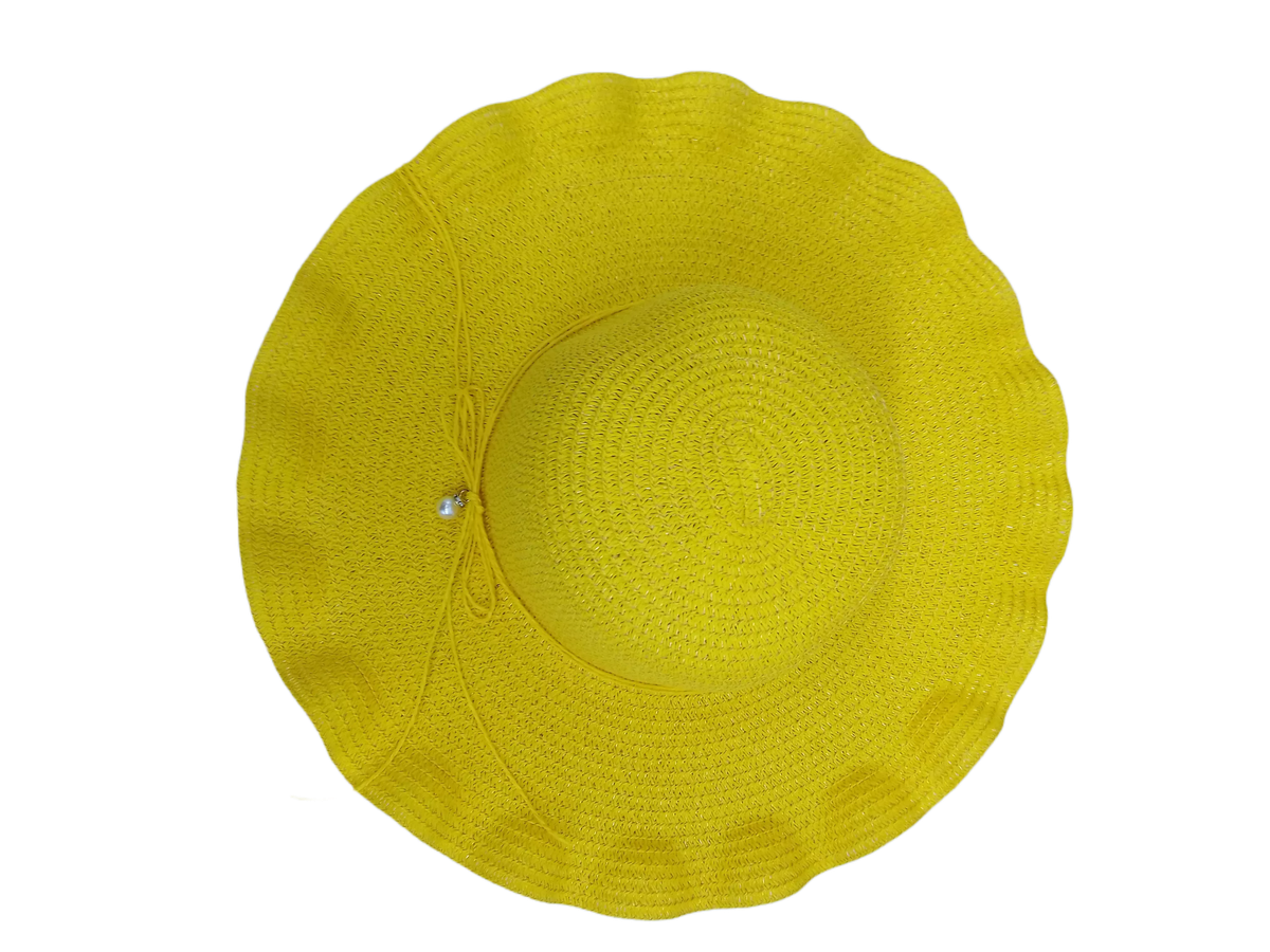 Ladies Sun Yellow Round Hat Shop Today. Get it Tomorrow!