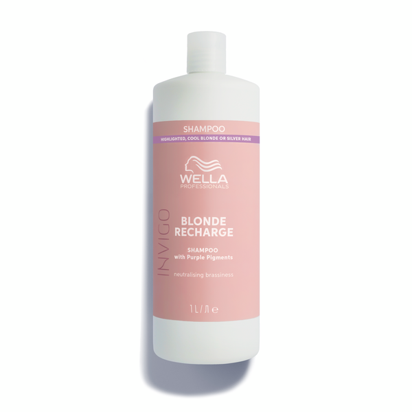 Wella Professionals Invigo Blonde Recharge Cool Blonde Shampoo 1000ml