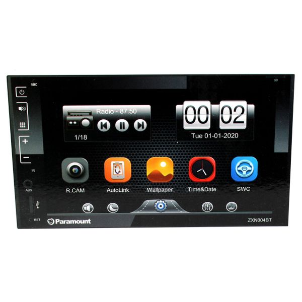 Paramount ZXN004BT-SB Universal Bluetooth/USB/SD/AUX/FM Multimedia Player
