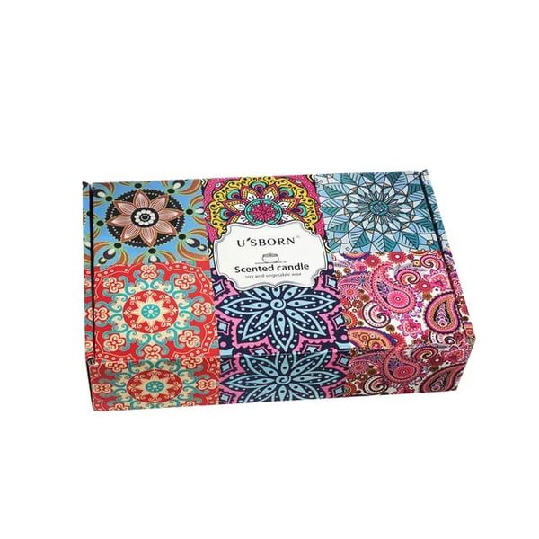U'sborn Portable Aromatherapy Wax Scented Tin Candles
