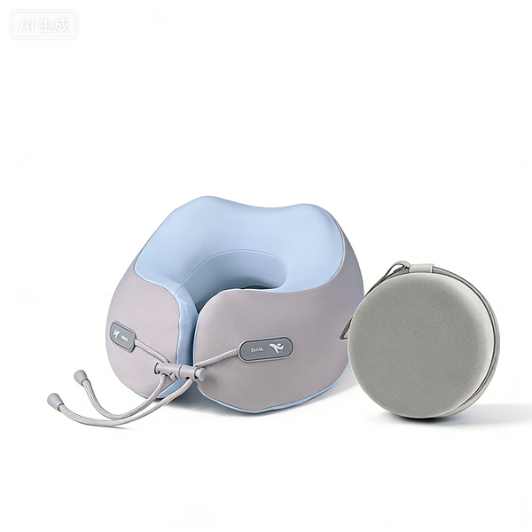 Memory Foam U-Shaped Pillow Travel Neck Pillow with Storage Case 2026 New