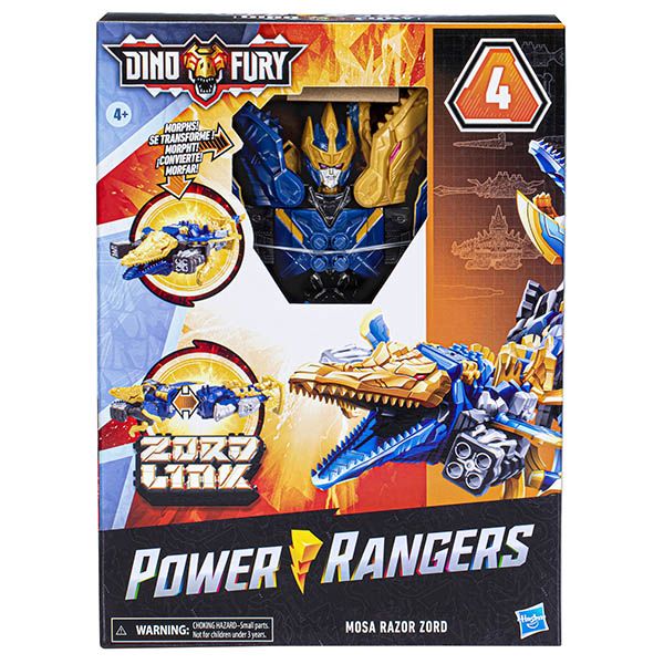 Power Rangers Dino Fury Zord Link Mosa Razor Zord Mosa Razor | Buy ...