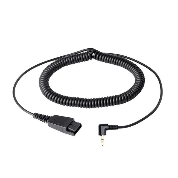 Calltel Quick Disconnect - 2.5mm Jack 65cm Cable - Black