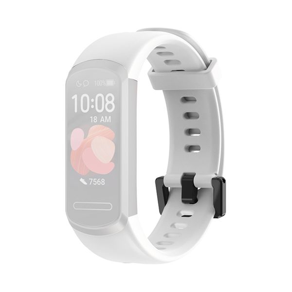 Soft Silicone Wriststrap Replacement Watchband Bracelet for Huawei Band 4