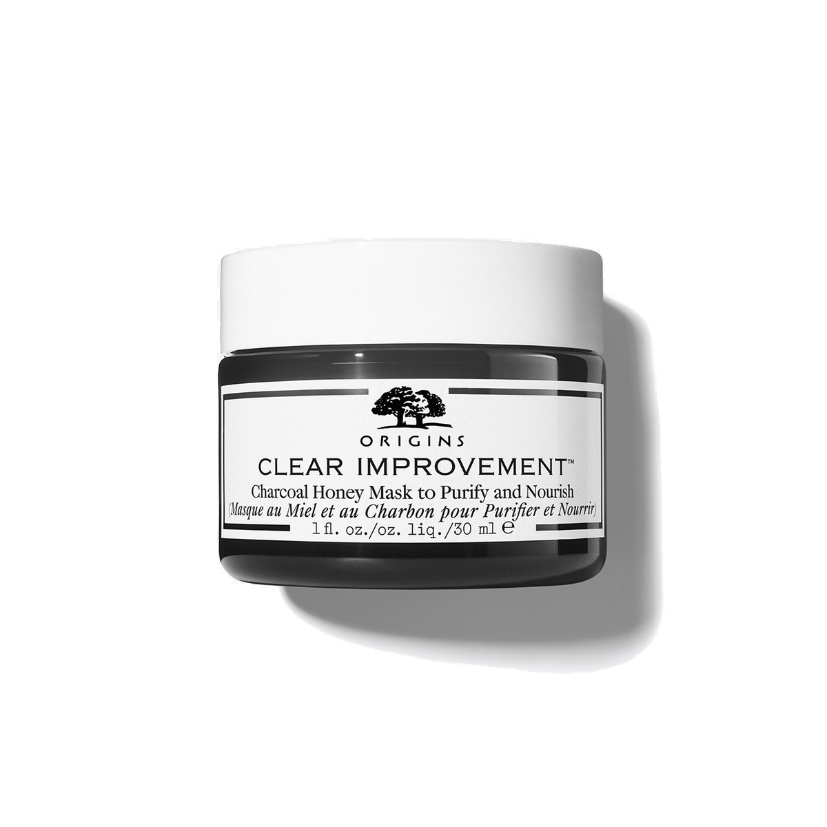 Clear improvement origins маска charcoal honey