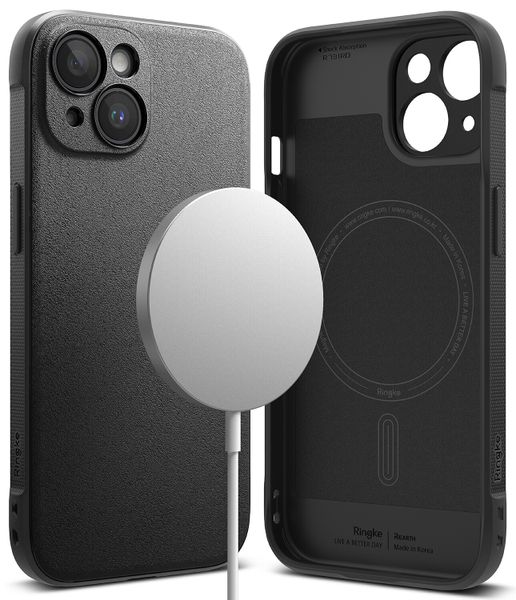 Onyx for iPhone 15 MagSafe Accessories Case - Black