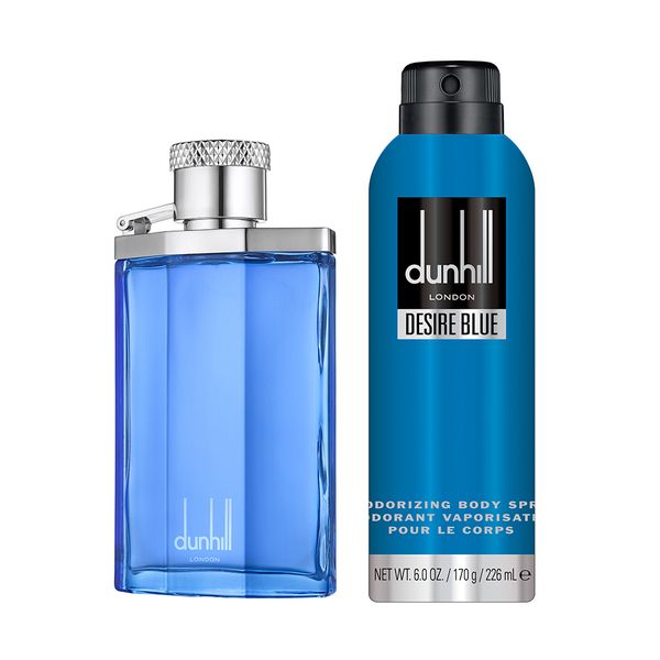 Dunhill Desire Blue 100ml EDT and 226ml Body Spray