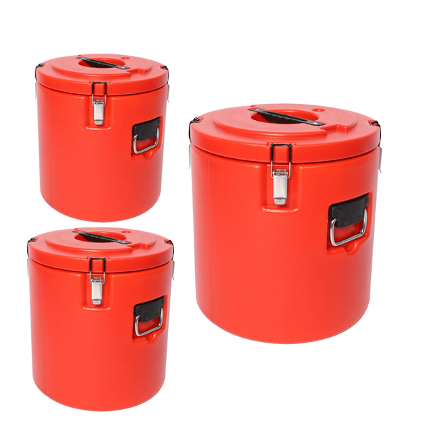 40L Stainless Steel Party Food Warmer Set of 3