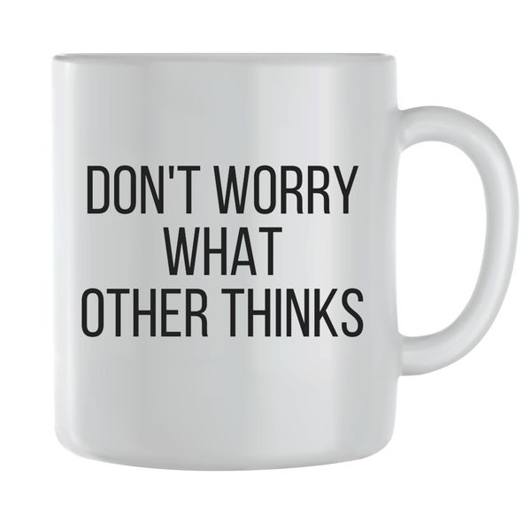 Worry Coffee Mugs for Men Women Motivational Sayings Graphic Cups Gift 247