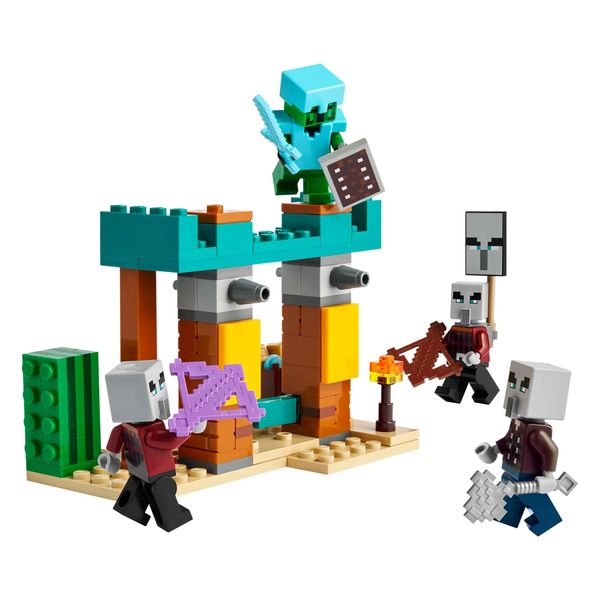 LEGO 21267 Minecraft The Illager Desert Patrol Kids Toy Parallel Import