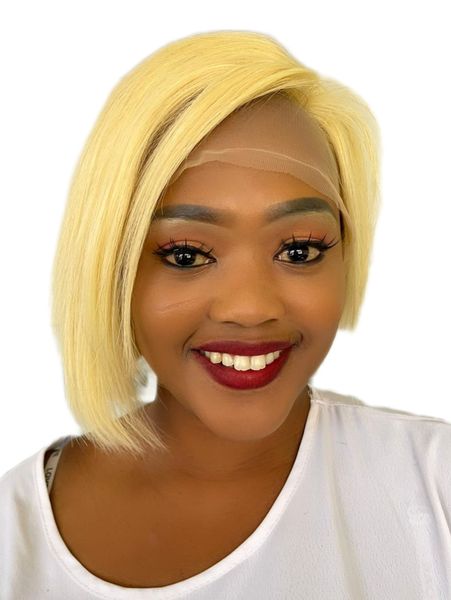 Brazilian Asymetrical Bob - Light Blonde