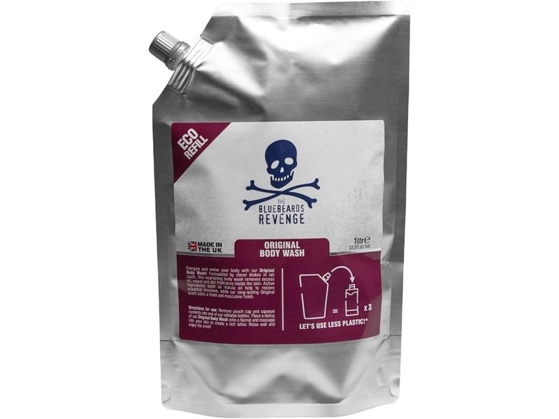 Bluebeards Revenge - Original Body Wash Refill Pouch 1L
