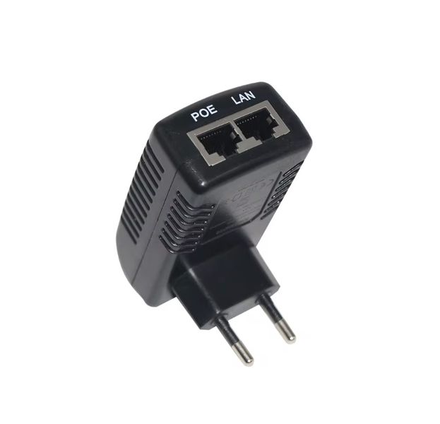 48V0.5A LAN/POE Wall Plug Circuit Ethernet Rj45 Injector Adapter. CCTV.
