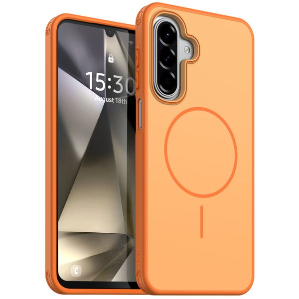 Silicone (Two-Tone) Magnetic Phone Case Compatible with Samsung Galaxy S26