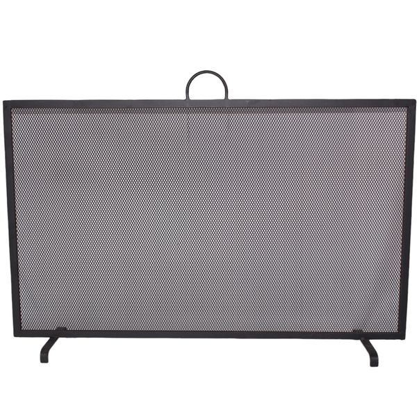 Wrought Iron and Mash Fireguard: 100 x 60 CM