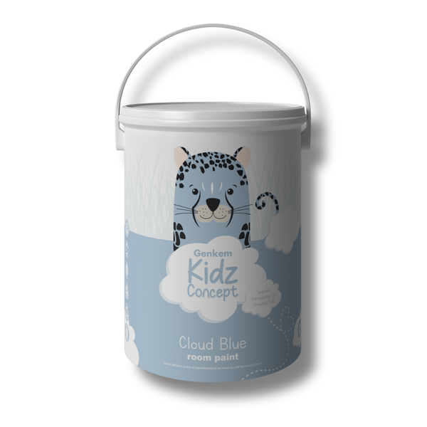 Genkem Kidz Room Paint Kids 5lt Cloud Blue