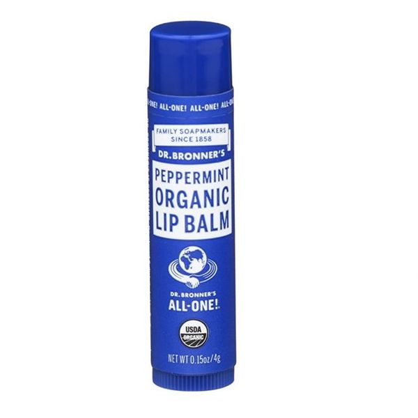 Dr Bronner Lip Balm Peppermint 4g