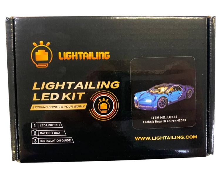 Lightailing Light Set For Lego 42083 Technic Bugatti Chiron