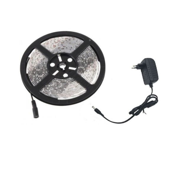 12V 5M 3528 LED Strip Light - Warm White