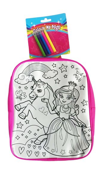 Roly Polyz Colour In Unicorn Princess Backpack
