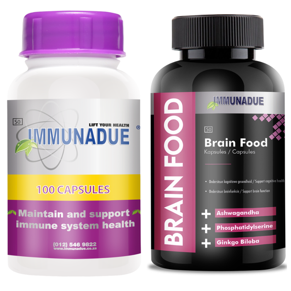Immunadue Plus Immunadue Brain Food combo
