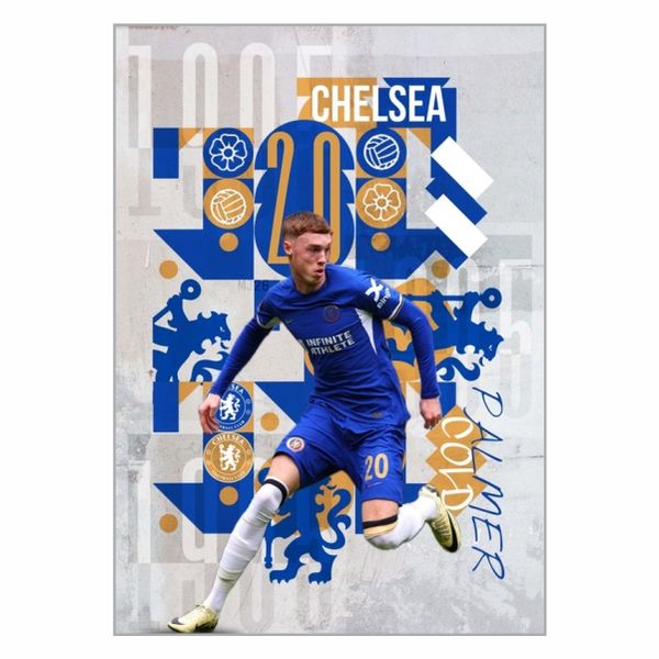 Cole Palmer Chelsea Record Poster - A1