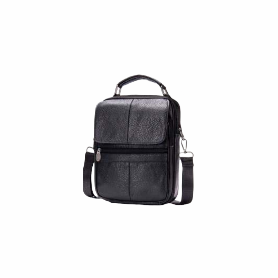 Genuine Leather Mens Bags Messenger Shoulder Crossbody Bag | Shop Today ...