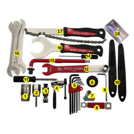 cycle repair tool kit