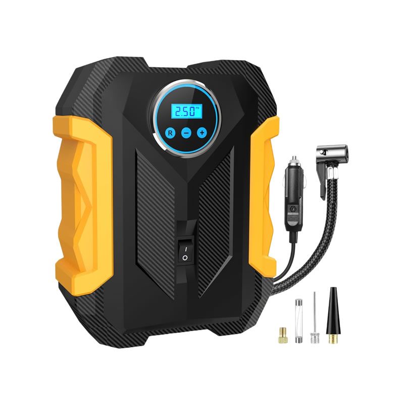 Electric Tyre Pump with Digital LCD Display | Shop Today. Get it ...