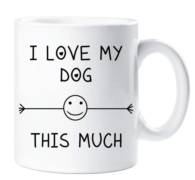 I Love My Dog Gift Mug