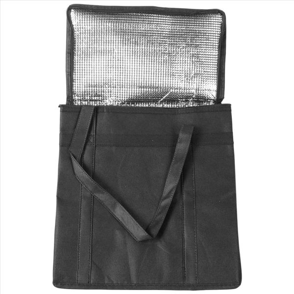 2 Pack Insulated Reusable Grocery Bag Delivery with Dual Zipper