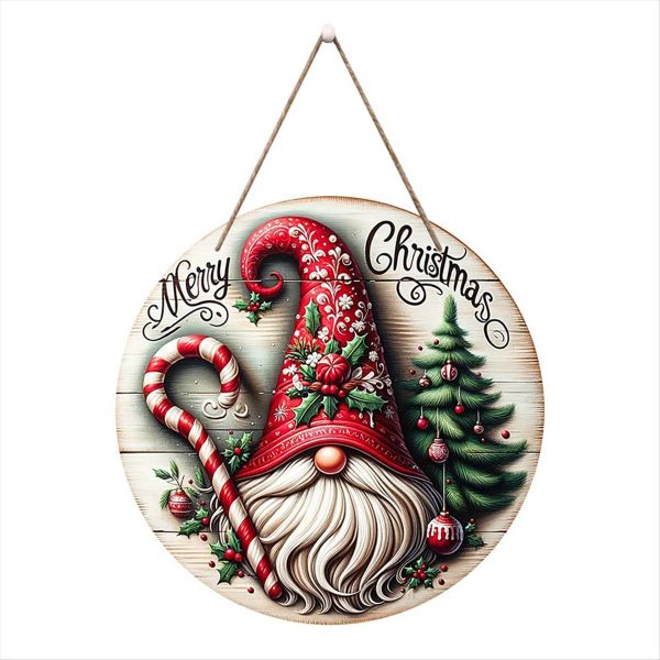 Christmas Decoration Supplies Wooden Hanging Home Xmas Decor