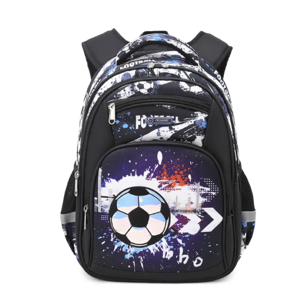 Schoolbags Cartoon Print Waterproof Large Capacity Kids Backpacks