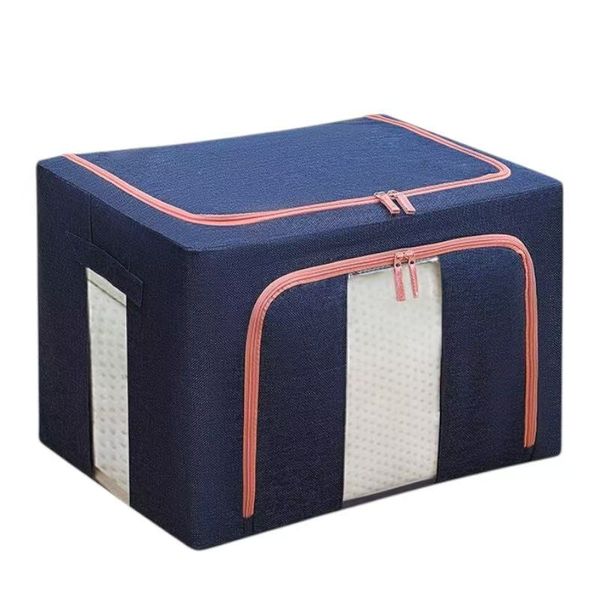 Clothe Storage Bag Foldable Blanket Duvet Comforter Closet Organizer - 66L