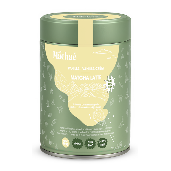 Machae - 8A grade Vanilla Matcha Latte - Vanilla crem -100g