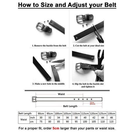 Men's Braided Stretch Elastic Belts