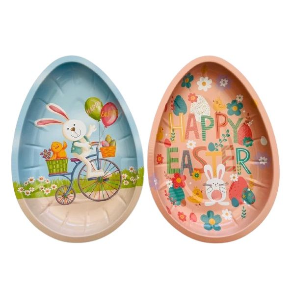 Easter Bunny Snack - Sweet &amp; Treat Tin Tray (Set of 2)