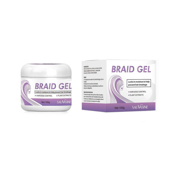 Braid Gel Locks In Moisture To Help Prevent Hair Breakage Hair Edge Control