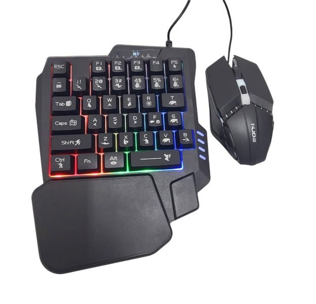 One Hand Keyboard With Mouse
