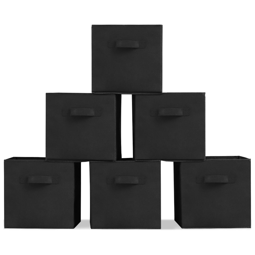 Gogooda Foldable Storage Cubes for Shelf Closet Underbed Set of 6 Shop Today. Get it