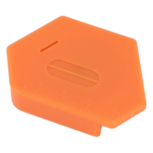 Magnetic Seam Guide for Sewing Machine Polygon Orange