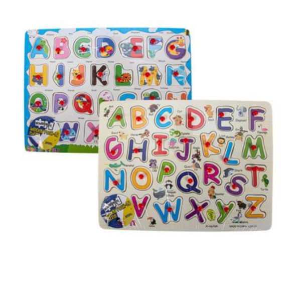 Wooden Alphabet Board