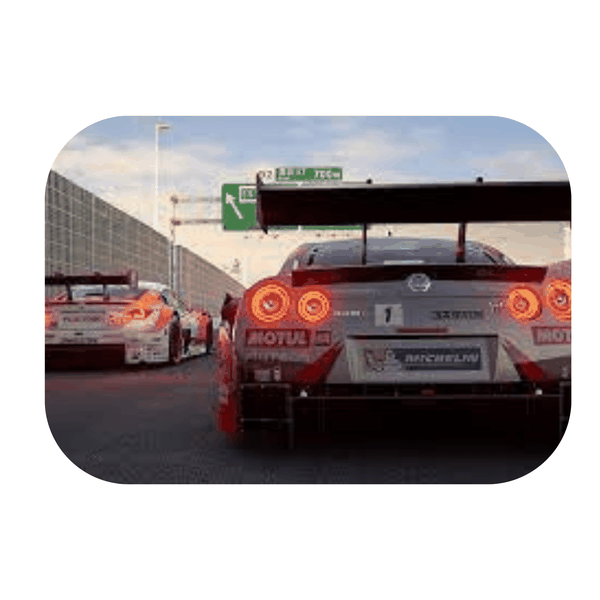 Racing Car Printed Mouse Pad
